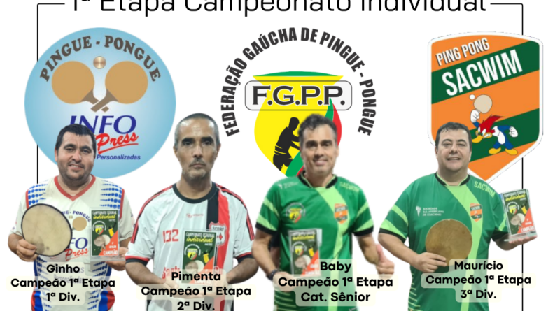 CAMPEONATO INDIVIDUAL TEVE RECORDE DE PARTICIPANTES